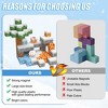 SEVOBAL Building Sets 100Pcs Snow World Magnetic Educational Blocks for Kids STEM Learning Toy Gift, Multicolor, 10.63"*5.31"*2.36" - 4 of 4