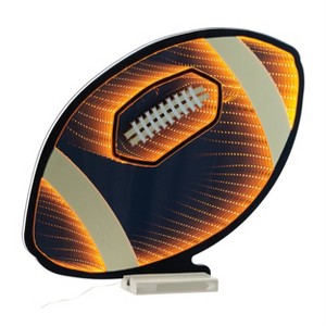Football Acrylic Tabletop Light 13.5 Inch Height for Sports Rooms and Fan Displays By Melrose - 1 of 3