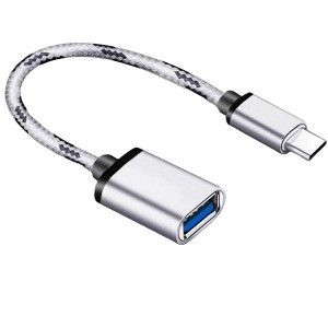 Type C USB-C 3.1 Male To USB 3.0 Type A Female OTG Converter Adapter Cord Cable - 1 of 4