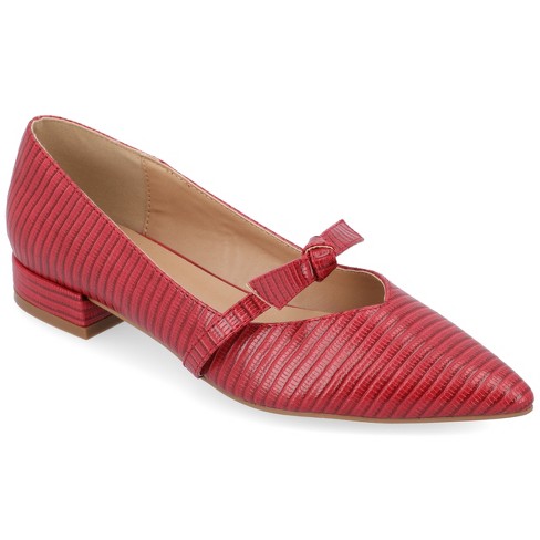 Red flats hot sale wide width