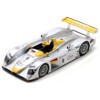 Audi R8 #9 "Audi Sport Team Joest" 2nd Place "24 Hours of Le Mans" (2000) with Acrylic Display Case 1/18 Model Car by Spark - 2 of 3