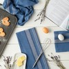 Design Imports  French Stripe Dishtowel Set 3 Piece, 20X30", Chambray Blue - 4 of 4