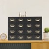 YIYIBYUS 16 Drawer Cabinet, Wooden Medicine Cabinet, Desktop Drawer Organizer - 3 of 4