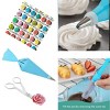 206 PCS Cake Decorating Supplies Kit, Baking Set for Beginners W/ Cake Turntable Stand Rotating Turntable, Russian Piping Tips Set, Cake Baking - 4 of 4