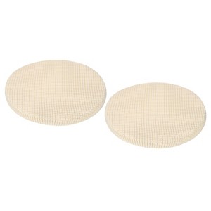 Unique Bargains Polyester Elastic Wear-resistant Wrinkle-resistant Stool Covers 2 Pcs - 1 of 4
