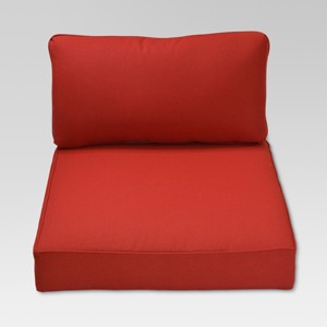 Fernhill 2pc Outdoor Deep Seating Cushion Set - Red - Threshold