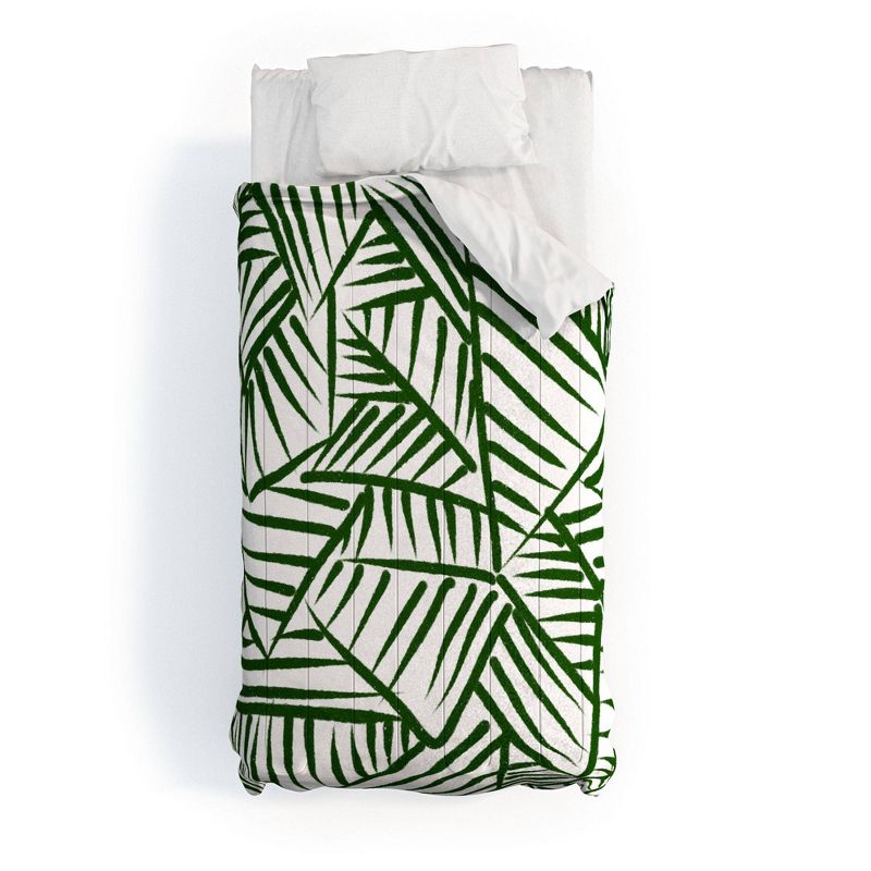 Nadia M Lopez Linear 5 Polyester Comforter Set - Deny Designs, 1 of 9