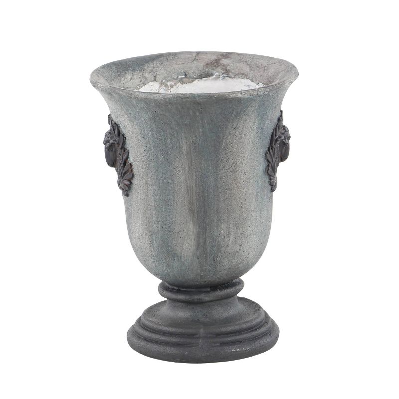 Olivia & May Traditional Rustic Flower Urn Planters Gray, 3 of 5