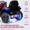 12V Licensed JCB Ride-On Excavator for Kids, 4-in-1 Electric Digger Toy with Remote Control, Front Loader, Shovel & Tent, Powered Ride-On Car - 3 of 4