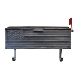 Patriotic Metal Wall Mounted Mailbox - Oakland Living - 1 of 4