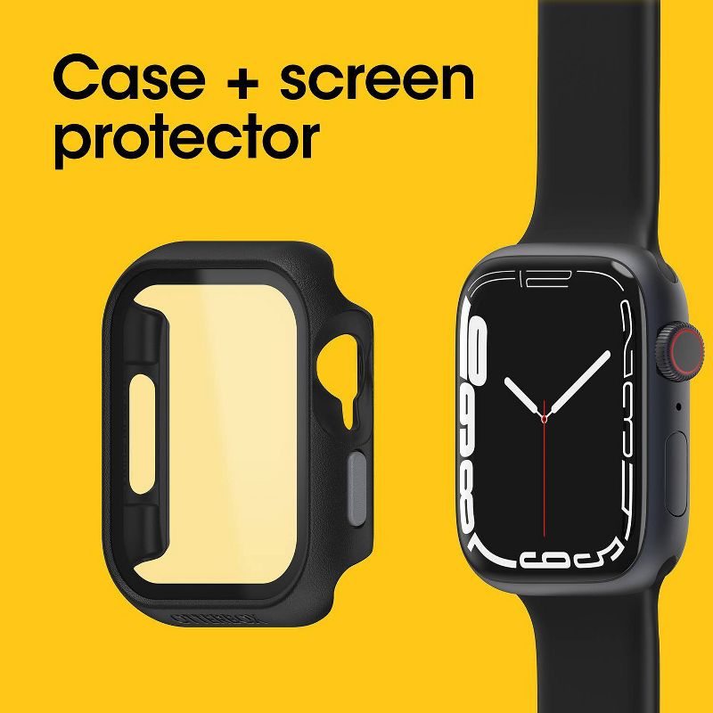 OtterBox Apple Watch Series 9/8/7 45mm Eclipse Bumper with Screen Protection Case - Mulberry Muse, 3 of 6