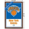 Trends International NBA New York Knicks - Logo 21 Framed Wall Poster Prints - 3 of 4