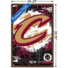 Trends International NBA Cleveland Cavaliers - Maximalist Logo 23 Framed Wall Poster Prints - 3 of 4