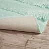Kumasinova Tufted Pearl Channel Bathroom Rugs, Washable Rug, High-Low Stripe Bath Rug, Non-Skid Door Mat, Area Rug, Oeko-Tex Certified - 2 of 4