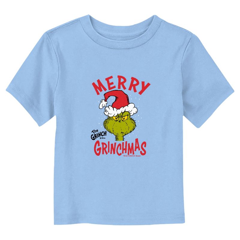 Toddler's Dr. Seuss The Grinch Merry Grinchmas T-Shirt, 1 of 4