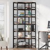 Tribesigns 78.74" Tall 7-Tier Corner Bookshelf - 4 of 4