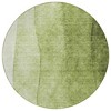 Olive Green And Artichoke Green Ombre Washable Indoor Outdoor Area Rug - 4 of 4