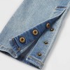 Girls' Adaptive Jeans - Cat & Jack™ Light Wash - 4 of 4