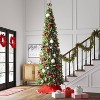 12" Unlit Gold Tinsel Burst with Red and Green Foil Bursts Christmas Treetop with Coil - Wondershop™ - 2 of 3