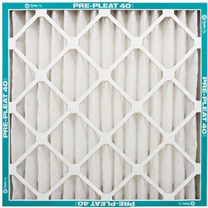 AAF Flanders 40 LPD 30 in. W X 24 in. H X 1 in. D 8 MERV Pleated Air Filter 1 pk (Case of 12) - 1 of 1