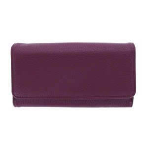 Buxton Women's Solid Colored Vegan Leather Bianca Clutch Wallet - 1 of 4