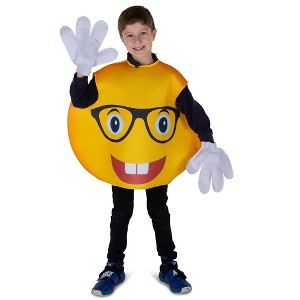 Dress Up America Glasses Emoji Costume - One Size - 1 of 4