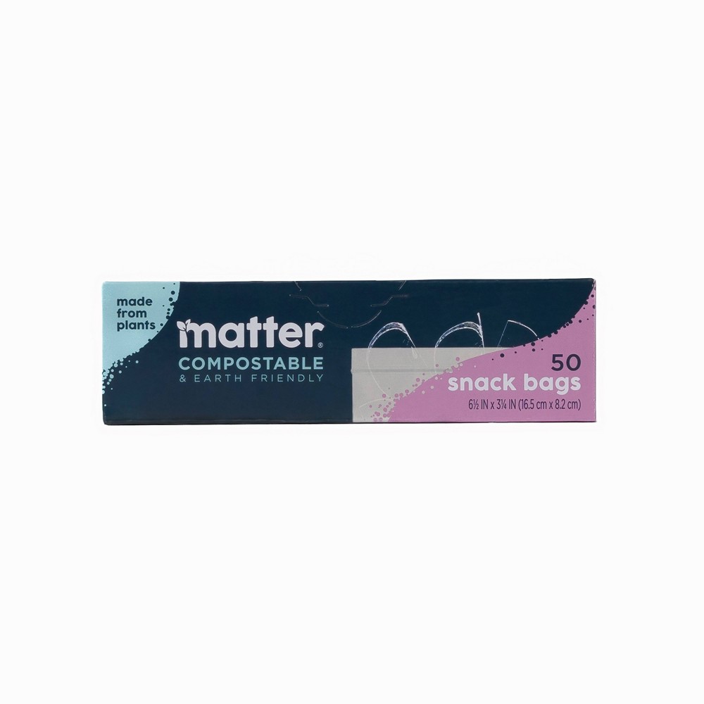 Matter Compostable Snack Bags - 50ct