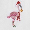 Avanti Linens Flamingo Jingle 2-Pack Fingertip Towel Set - 2 of 3
