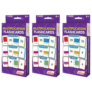 Junior Learning Multiplication Flashcards, 3 Sets Per Pack, 3 Packs - 1 of 1