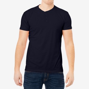 X RAY Men's Henley Neck Short Sleeve t shirts,new tshirt - 1 of 3