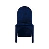 Meridian Furniture,Summer Velvet Dining Side Chair, Set of 2 - 3 of 4