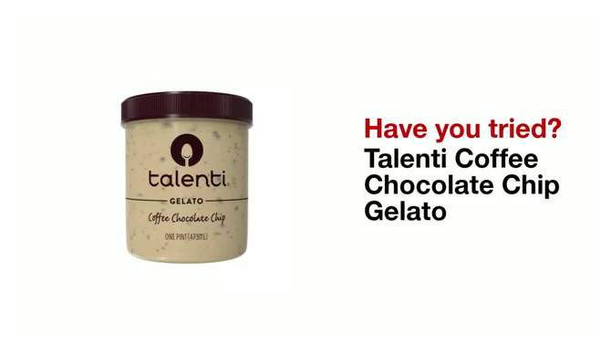Talenti Coffee Chocolate Chip Gelato - 16oz, 2 of 14, play video