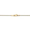 Black Bow Jewelry 1mm 14k Yellow Gold Solid Round Parisian Wheat Chain Necklace - 4 of 4