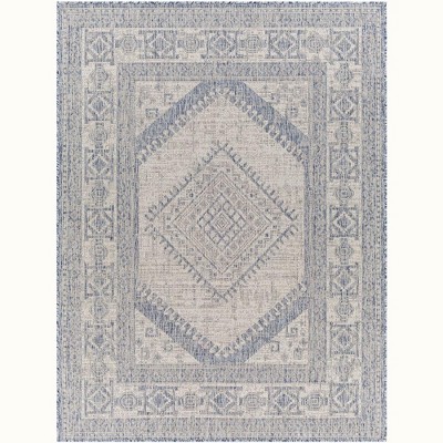 Mark & Day Kimballton 5'3"x7' Rectangle Woven Indoor and Outdoor Area Rugs Ivory