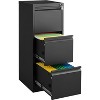 COZONY 3-Drawer File Cabinet with Lock, Vertical Metal Storage for Home Office Organization - 4 of 4