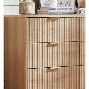 U2 7-Drawer Fluted Dresser (MDF + Paint) - 1 of 1