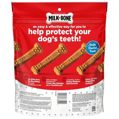 Milk-Bone Dental Original Large Chew Dog Treat Flavored - 24.2oz