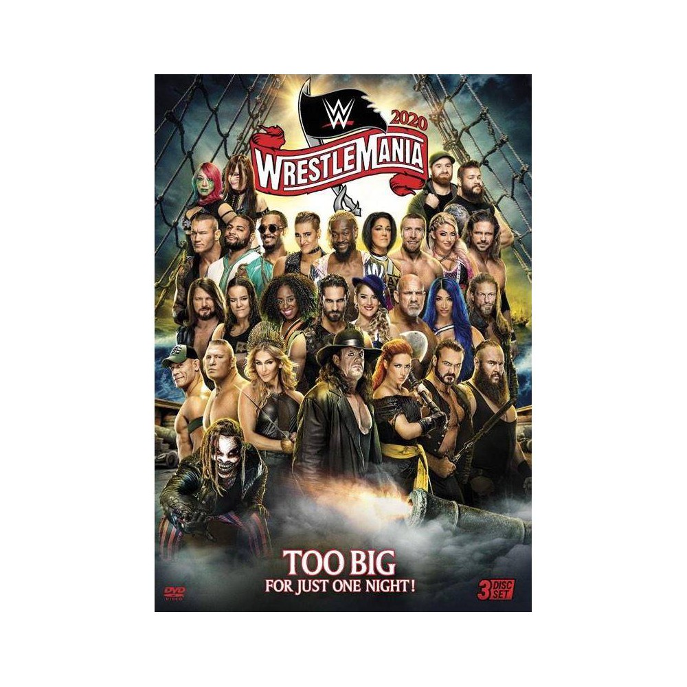 WWE: WrestleMania 36 (DVD) was $19.99 now $9.99 (50.0% off)