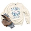 Simply Sage Market Women's Graphic Sweatshirt Aspen Ski Club Grunge - 3 of 3