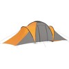 vidaXL Camping Tent 6 Persons Gray and Orange - 3 of 4