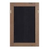 24" x 36" Strahm Wood Framed Wall Mirror Rustic Brown - Kate & Laurel All Things Decor: Modern Rectangle, No Assembly Required - 4 of 4