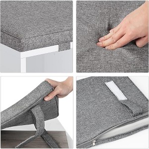 Shoe Change Stool with Cushioned Seat - 1 of 4