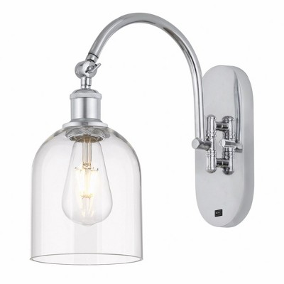 Bella - 1 Light Arm Swivels Side to Side Wall Sconce In Industrial Style-13 Inches Tall and 5.5 Inches Wide