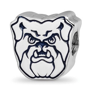 Black Bow Jewelry Sterling Silver Butler Bulldogs NCAA Bead Charm - 1 of 4