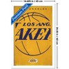 Trends International NBA Los Angeles Lakers - Logo 25 Framed Wall Poster Prints - 3 of 4