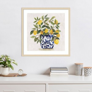 Amanti Art Lemon Plant I by Asia Jensen Framed Wall Art Print - 1 of 4