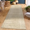 Indoor Modern Washable Geometric Checkered Floor Carpet Soft Non Slip Area Rugs for Home Office - 3 of 4