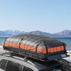 VEVOR Roof Rack Basket, 84 x 39 x 4.1 in, Universal Rooftop Cargo Carrier with 7.9 x 3.9 x 10.2 in Cargo Bag, Net, Ratchet Straps, Black - 2 of 4