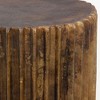 Uttermost Peaks And Valleys Gold Accent Table - 4 of 4