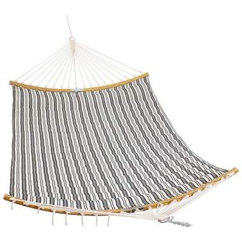 Sunnydaze Heavy-duty 2-person Woven Polyester Style Hammock With ...